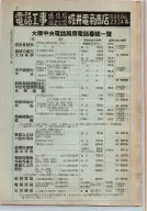 昭和14年4月1日現在大阪電話番号簿 0014ページのサムネイル