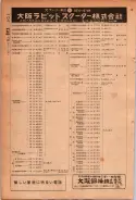 昭和24年12月1日現在大阪都市電話番号簿 0128ページのサムネイル