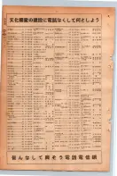 昭和24年12月1日現在大阪都市電話番号簿 0276ページのサムネイル