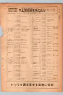 昭和24年12月1日現在大阪都市電話番号簿 0393ページのサムネイル