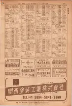 昭和36年7月1日現在大阪市職業別電話番号簿 0157ページのサムネイル