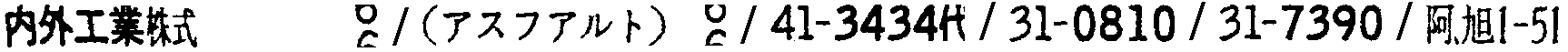昭和38年2月1日現在大阪市50音別電話番号簿 572ページ OCR切り出し 51