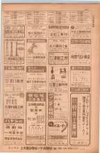 昭和38年5月1日職業別電話番号簿＜上＞大阪市 0243ページのサムネイル