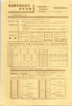 昭和39年5月1日職業別電話番号簿＜上＞大阪市 0008ページのサムネイル