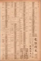 昭和40年7月1日現在職業別電話番号簿＜下＞大阪市 0597ページのサムネイル