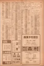 昭和40年7月1日現在職業別電話番号簿＜下＞大阪市 0615ページのサムネイル